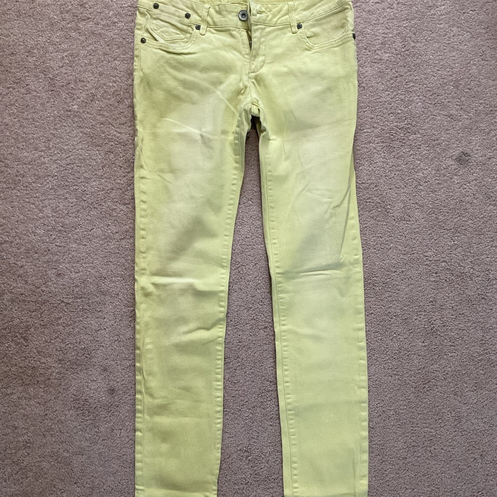 Papaya Light Yellow Jeans